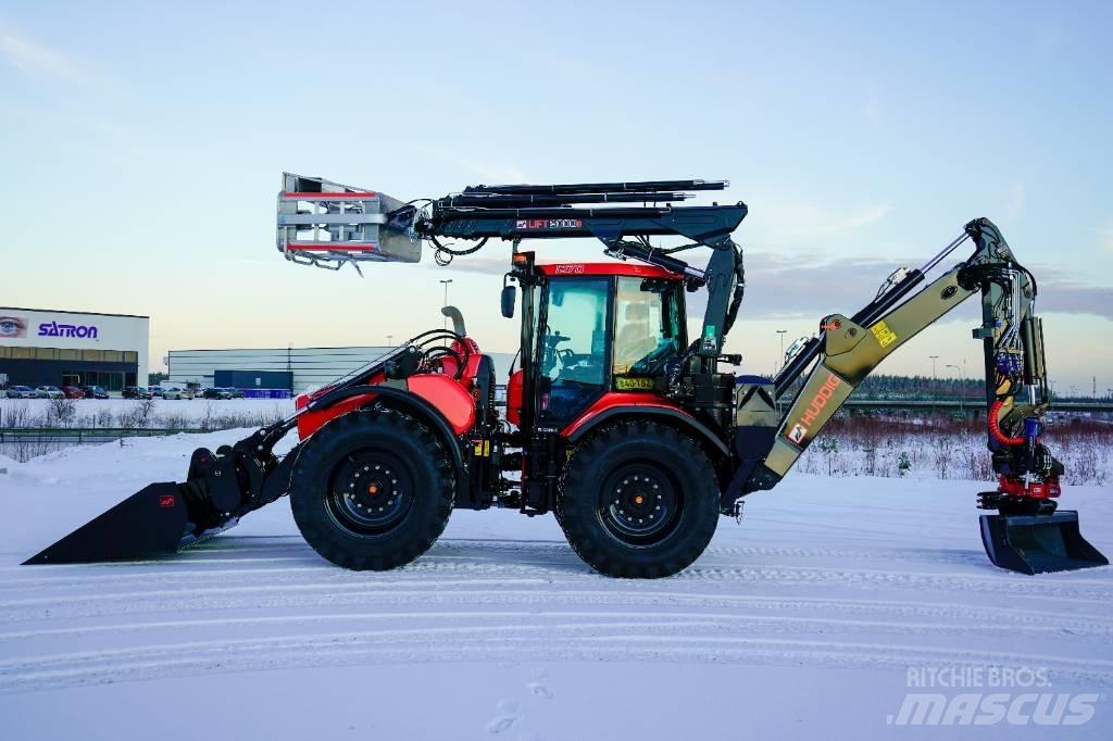 Huddig 1370 CABLE Baggerlader