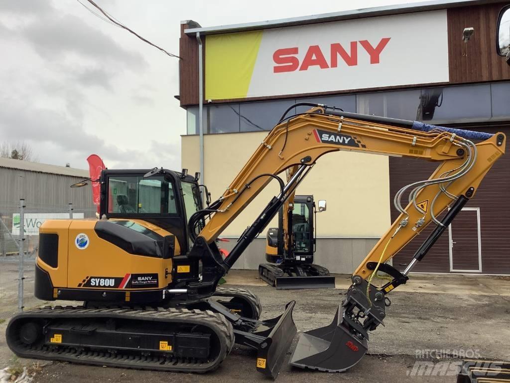 Sany SY80U Midibagger  7t - 12t