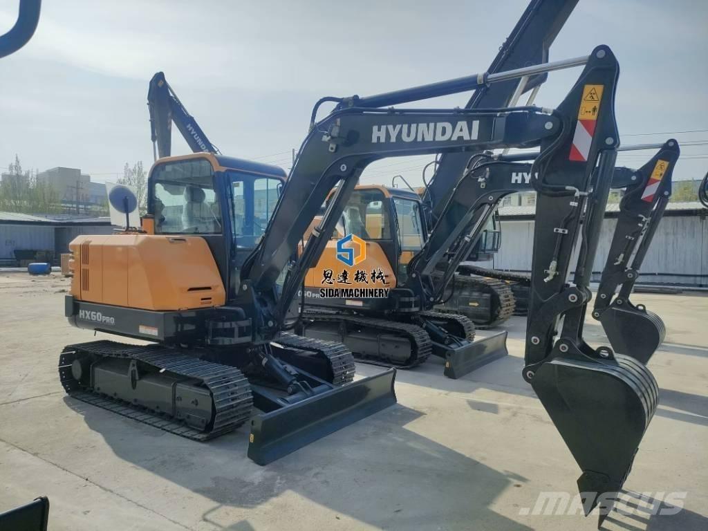 Hyundai HX60Pro Minibagger < 7t