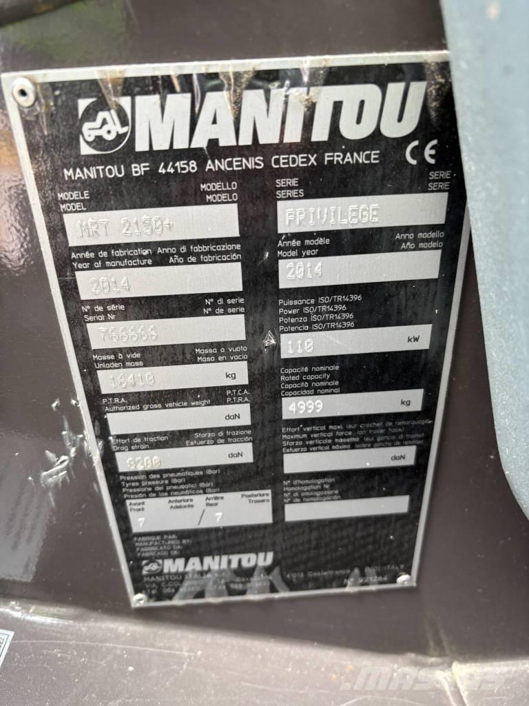 Manitou MRT 2140+ Teleskoplader