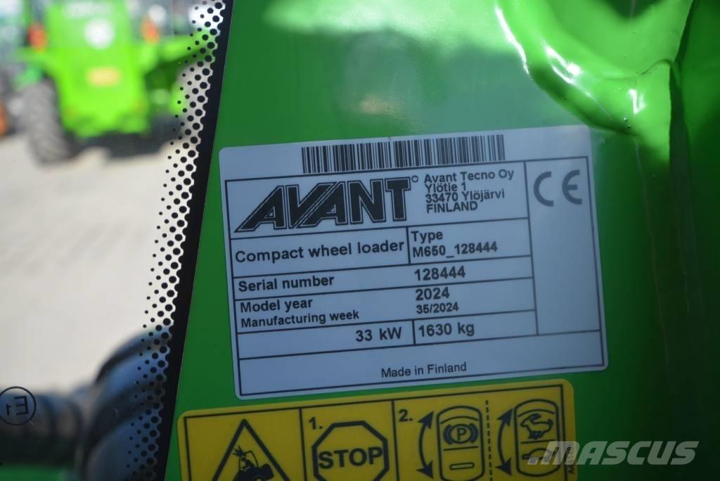Avant 650 i Minilader