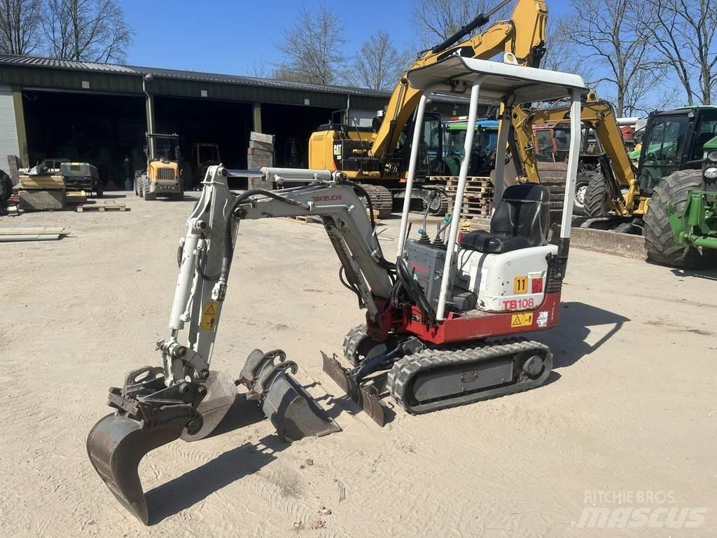 Takeuchi TB108 Minibagger < 7t