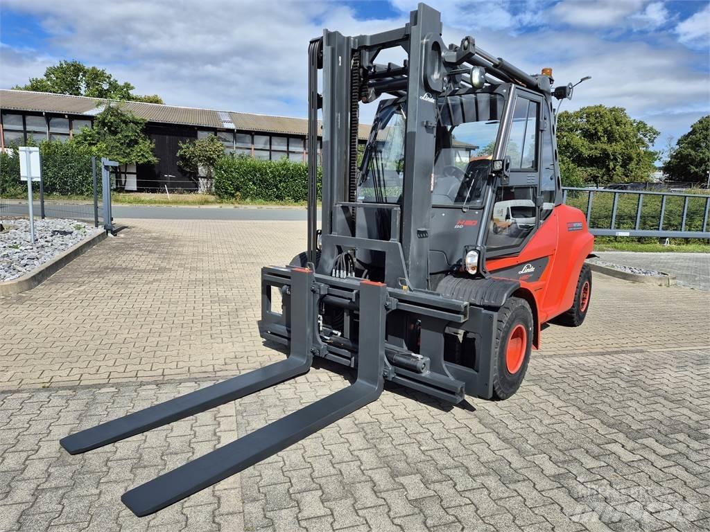 Linde H80D-03/1100 Diesel Stapler