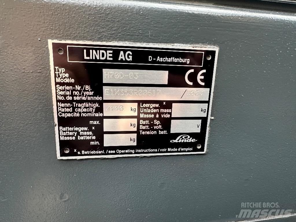 Linde H 70 D-3 Diesel Stapler