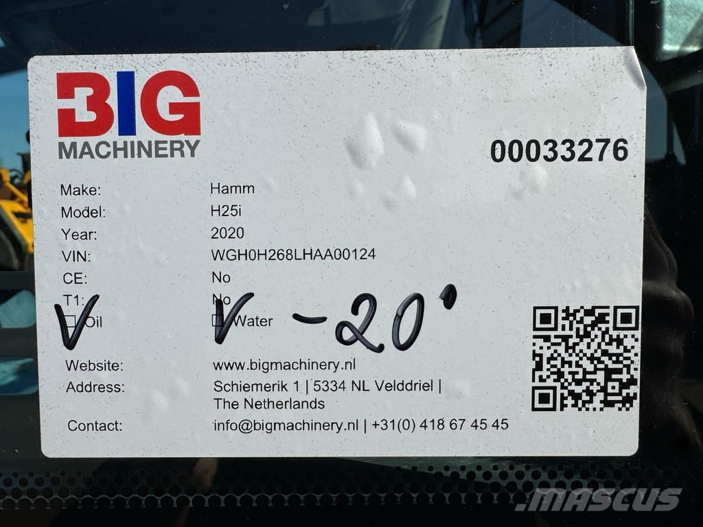 Hamm H25i Walzenzüge