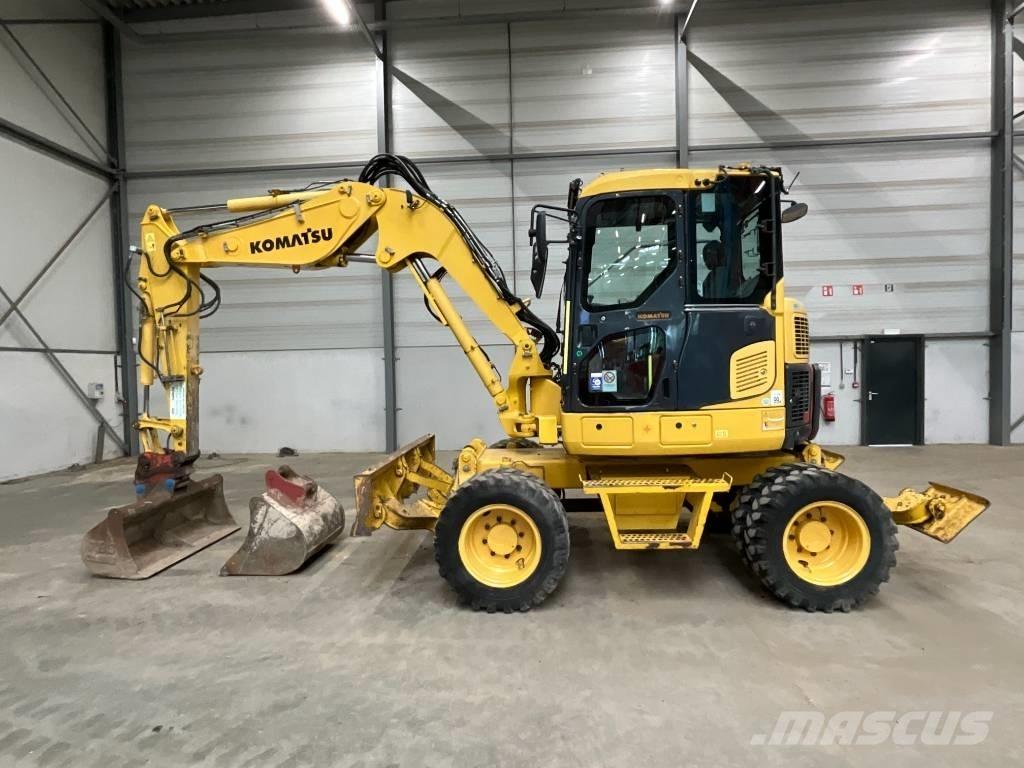 Komatsu PW 98 MR-8 Mobilbagger