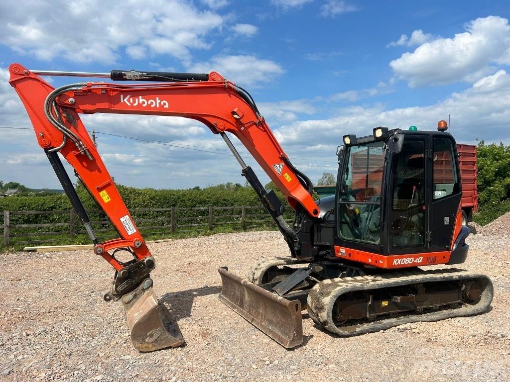 Kubota KX 80-4 Midibagger  7t - 12t