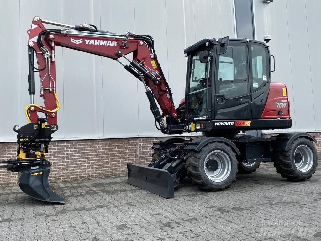 Yanmar B75W Mobilbagger