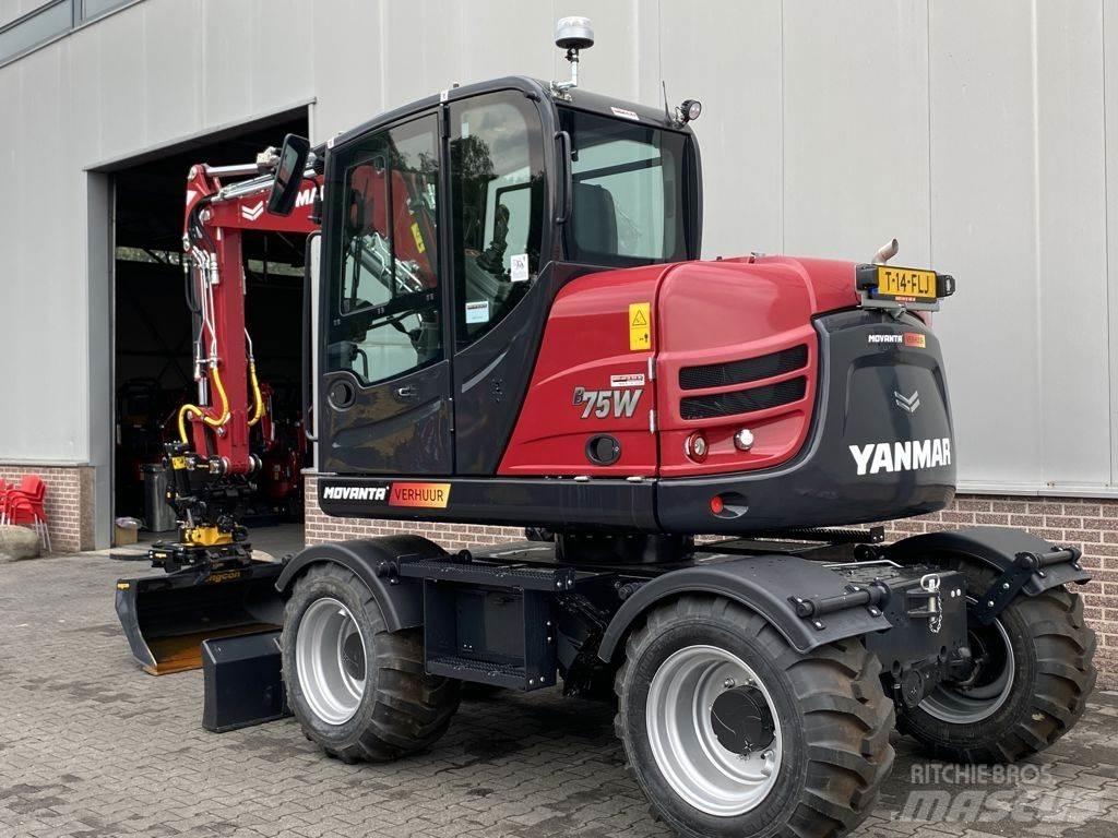 Yanmar B75W Mobilbagger