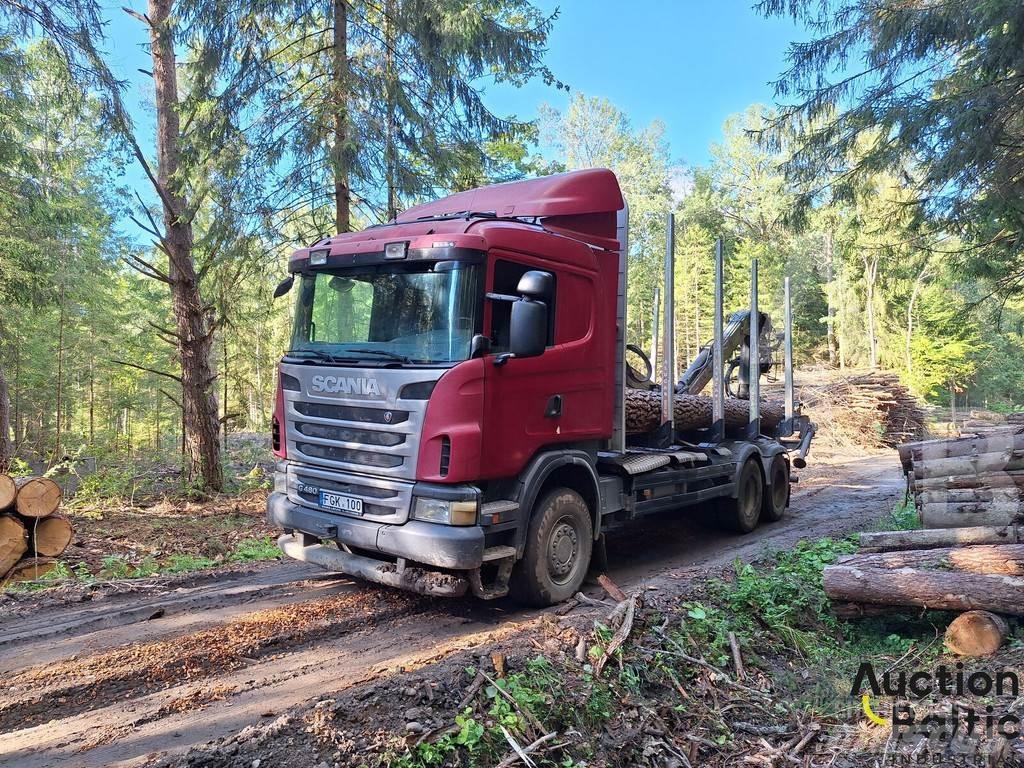 Scania R 480 Holzfahrzeuge
