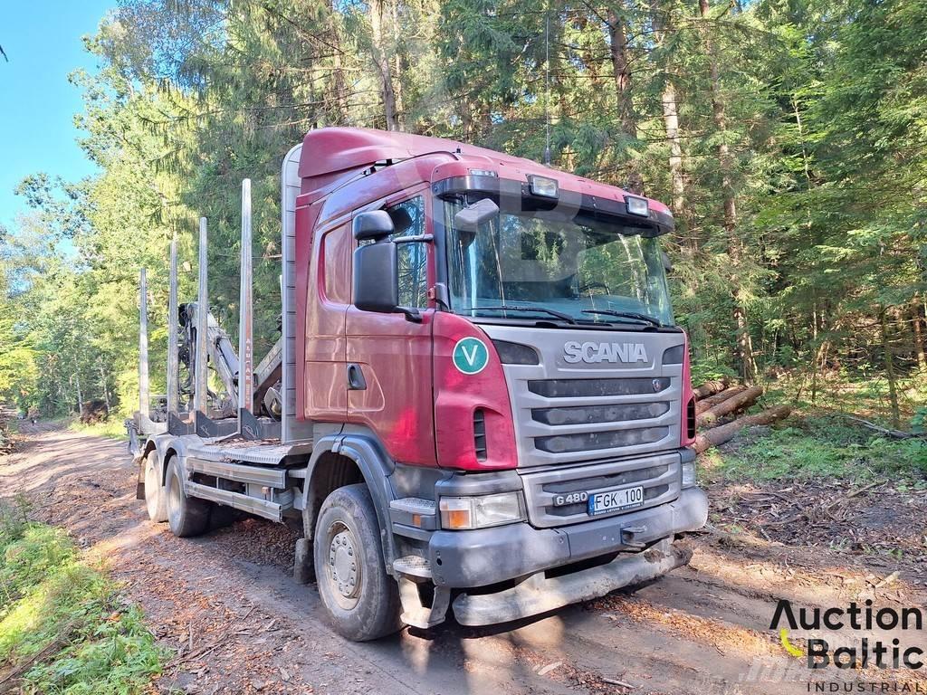 Scania R 480 Holzfahrzeuge