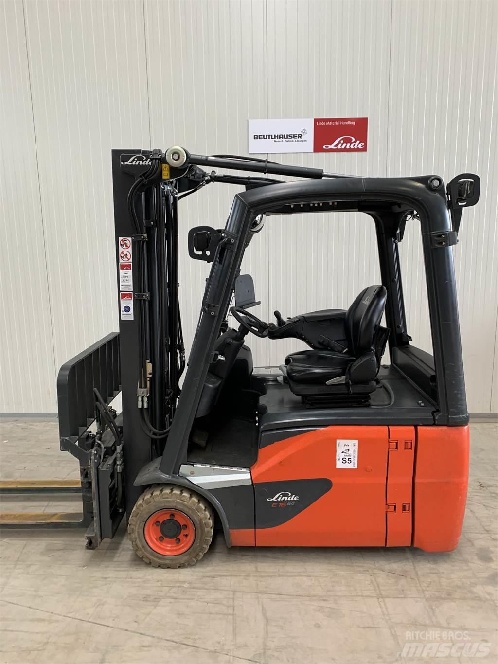 Linde E16 Elektro Stapler
