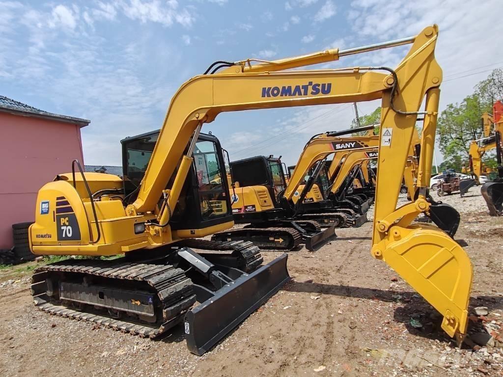 Komatsu PC 70 Midibagger  7t - 12t