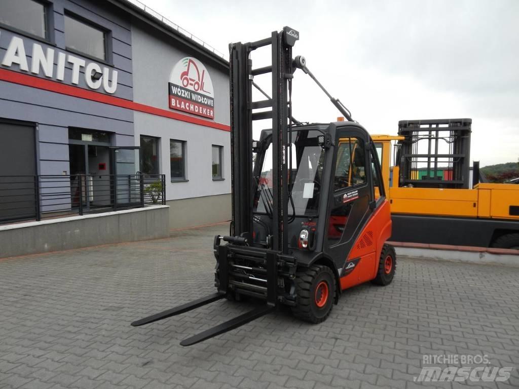 Linde H25T-02 Gas Stapler