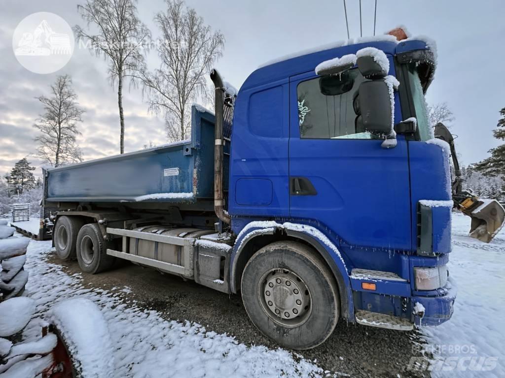 Scania R 124 GB 470 Abrollkipper