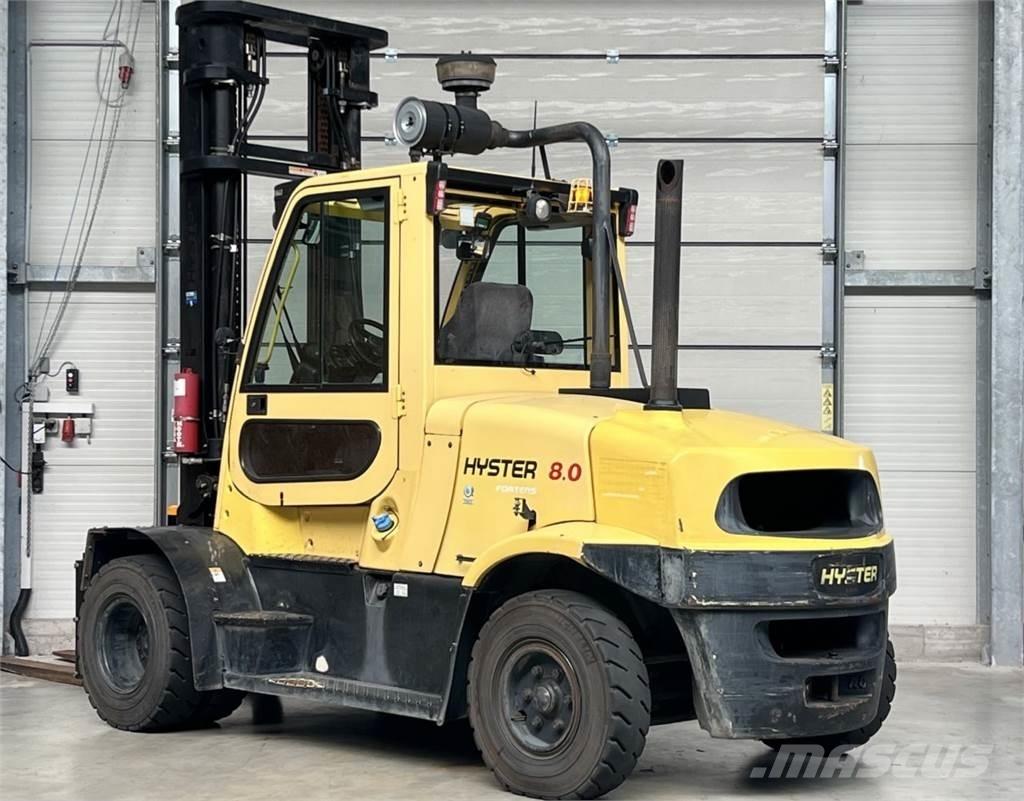 Hyster H8.0FT6 Diesel Stapler