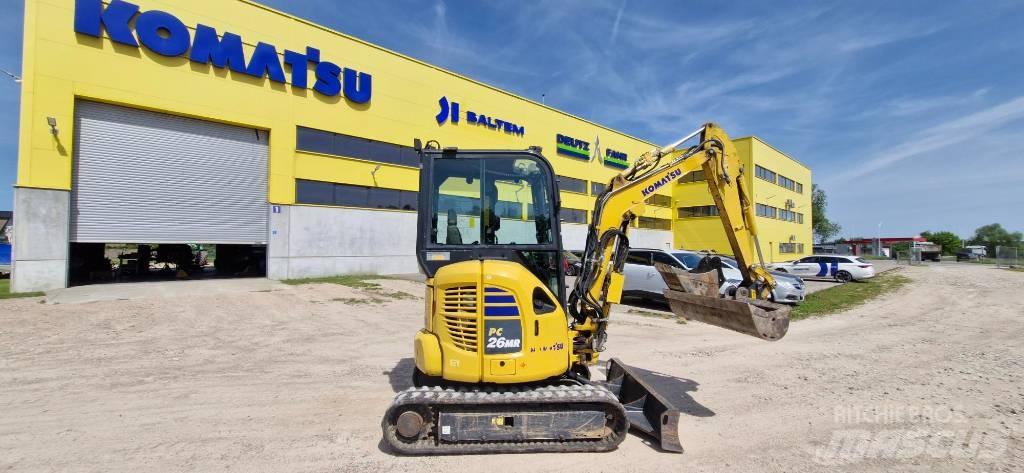 Komatsu PC 26 MR Minibagger < 7t