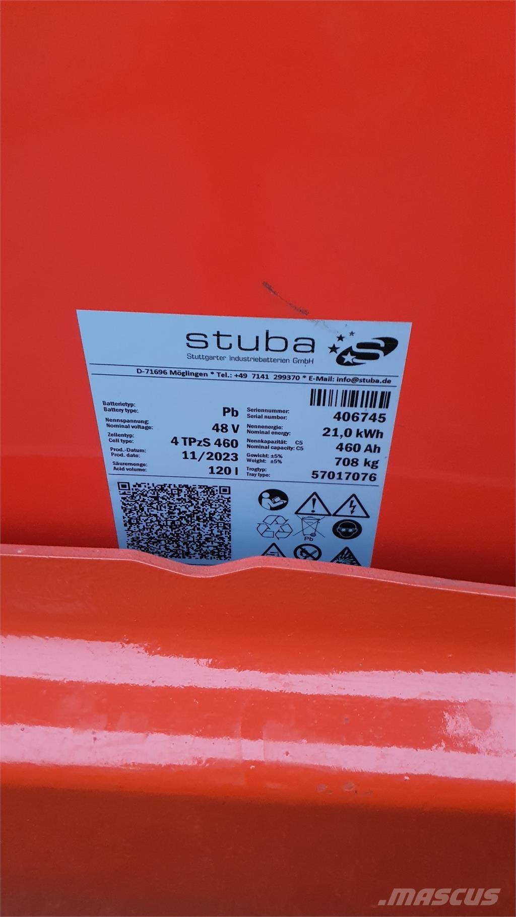 Linde E14-02 Elektro Stapler