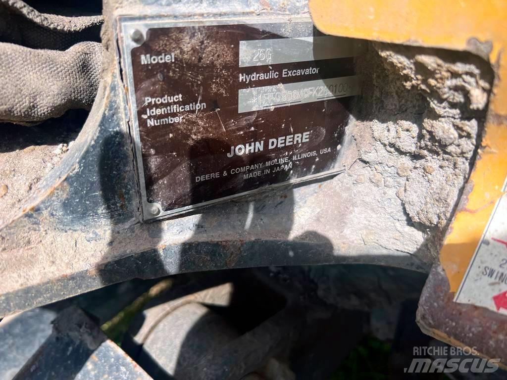 John Deere 26G Minibagger < 7t