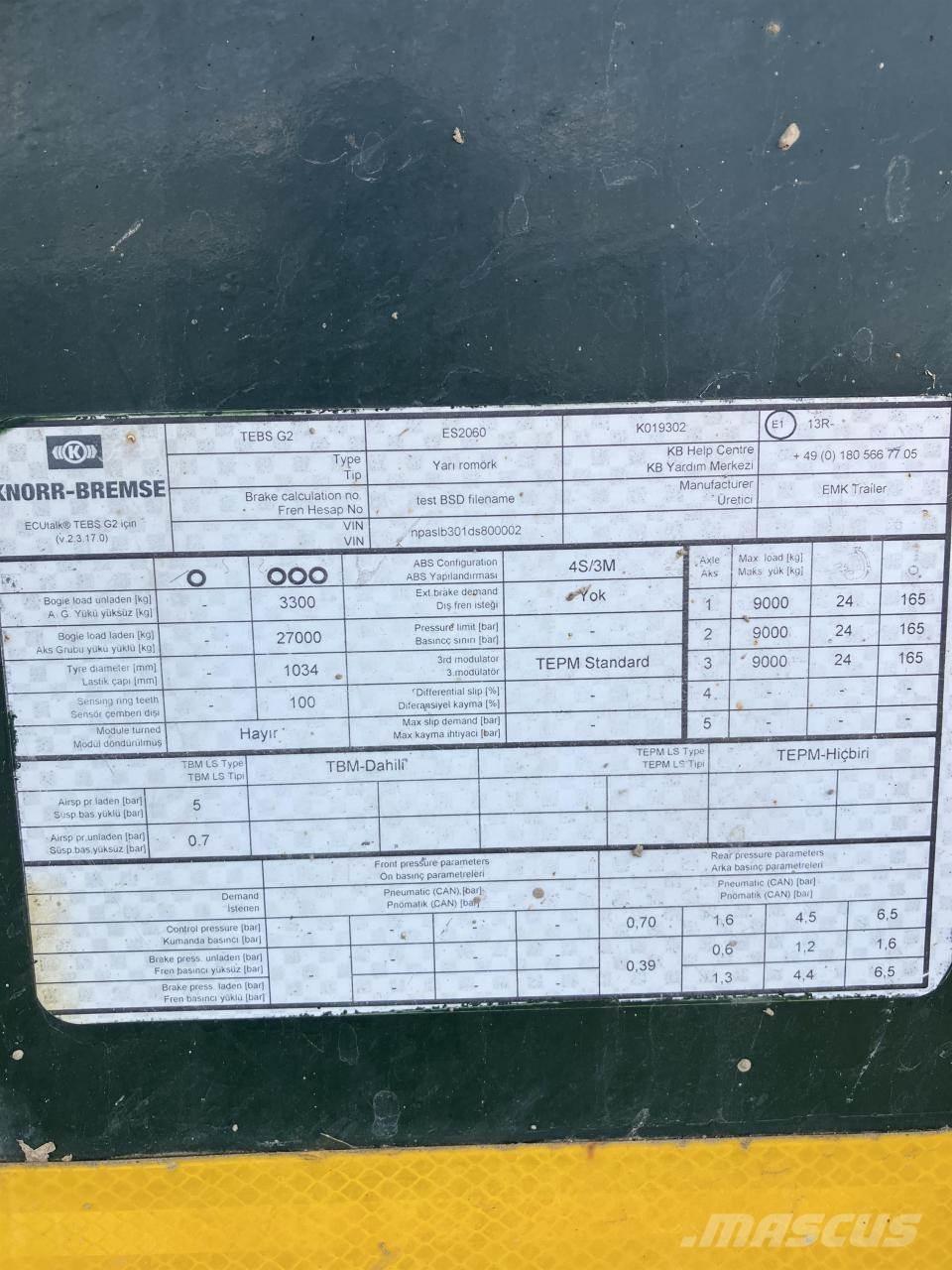  EMEK SLB 3 Gülletankwagen