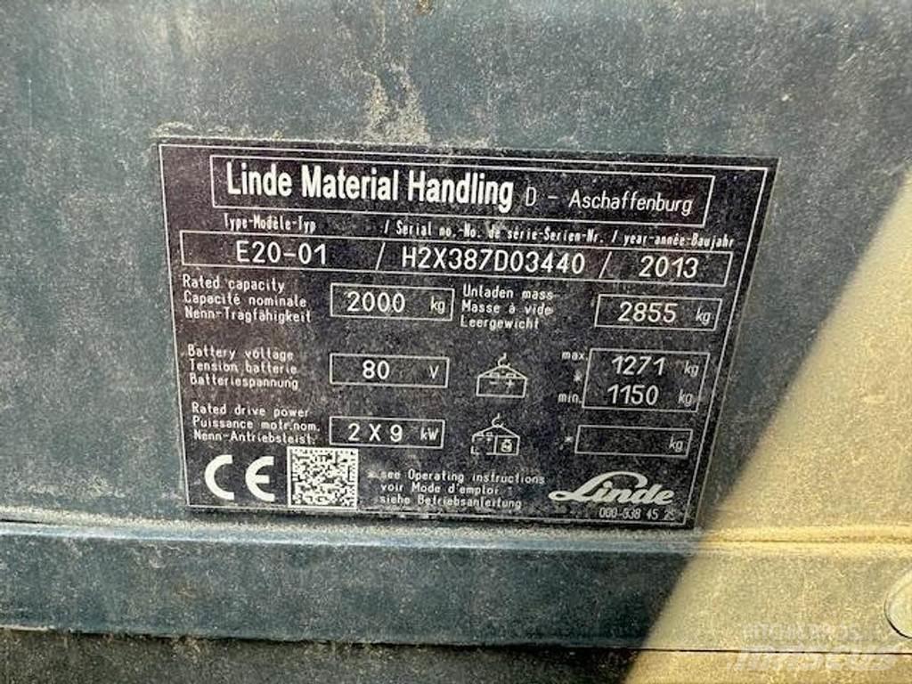 Linde E20-01 Andere Gabelstapler