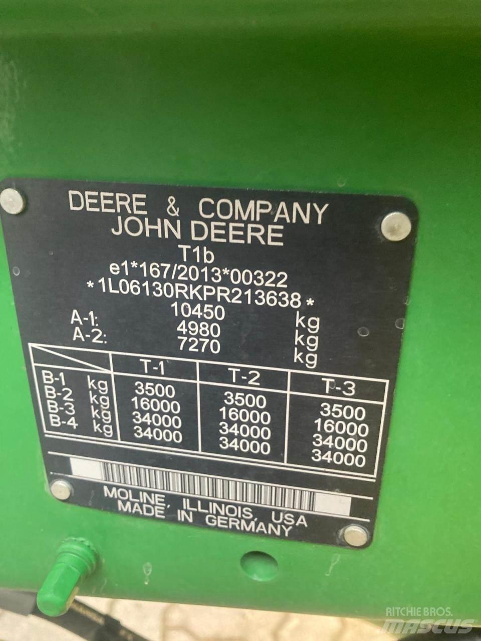 John Deere 6R 130 Traktoren