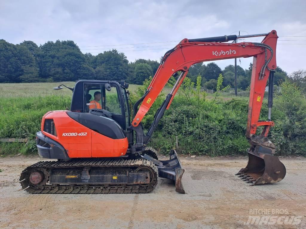 Kubota KX 080-4 Midibagger  7t - 12t
