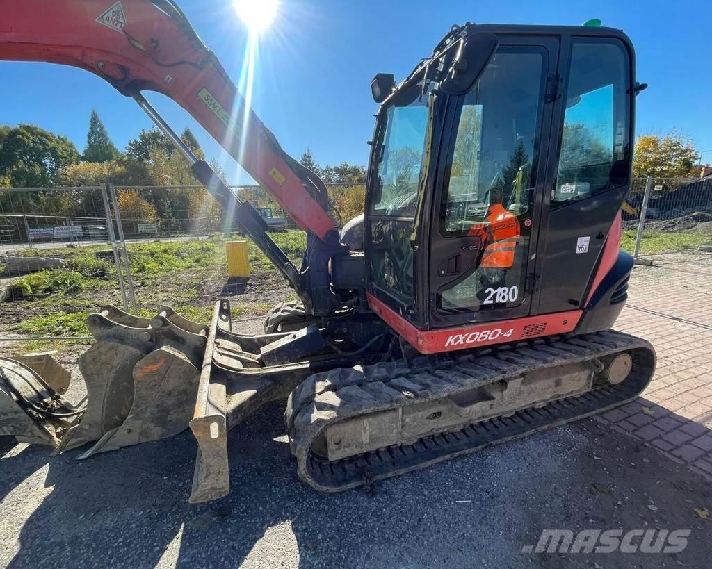 Kubota KX-080-4 Minibagger < 7t