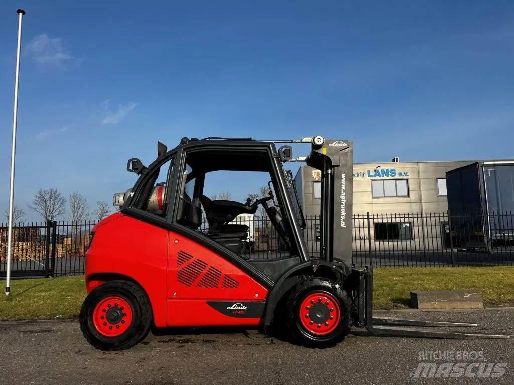 Linde H45T-02 Gas Stapler