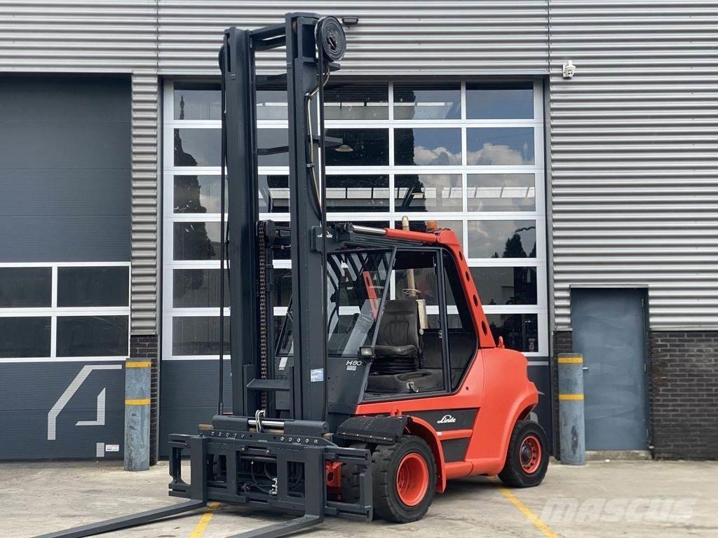 Linde H80D/900 Diesel Stapler