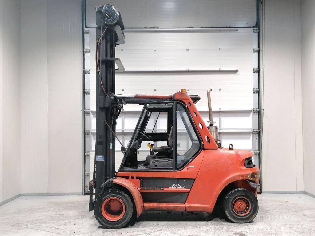 Linde H80D/900 Diesel Stapler