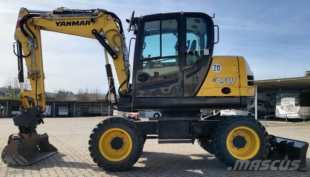 Yanmar B 95 W Mobilbagger