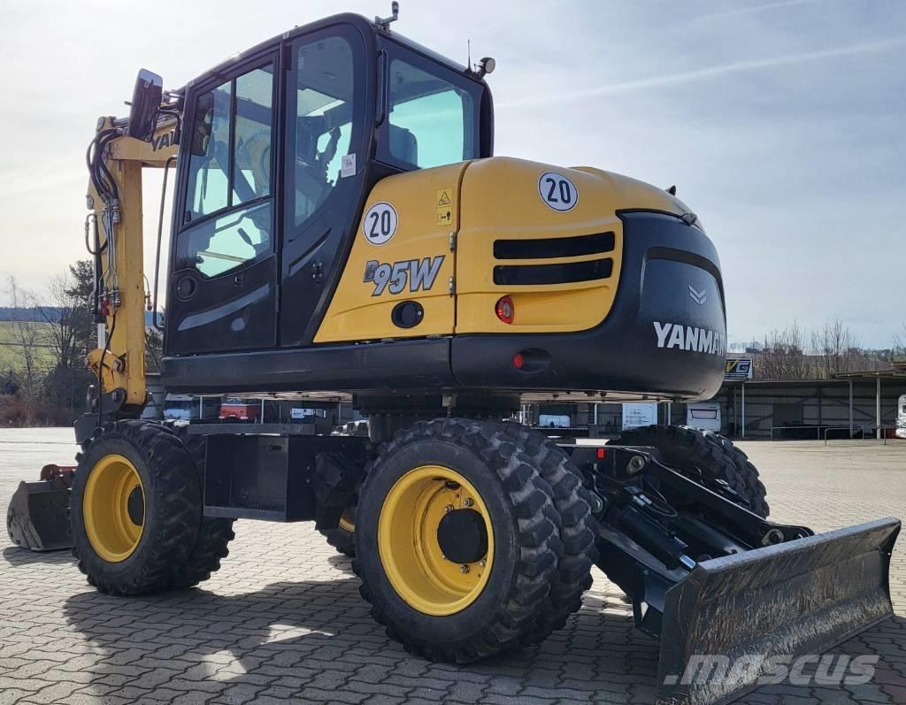 Yanmar B 95 W Mobilbagger