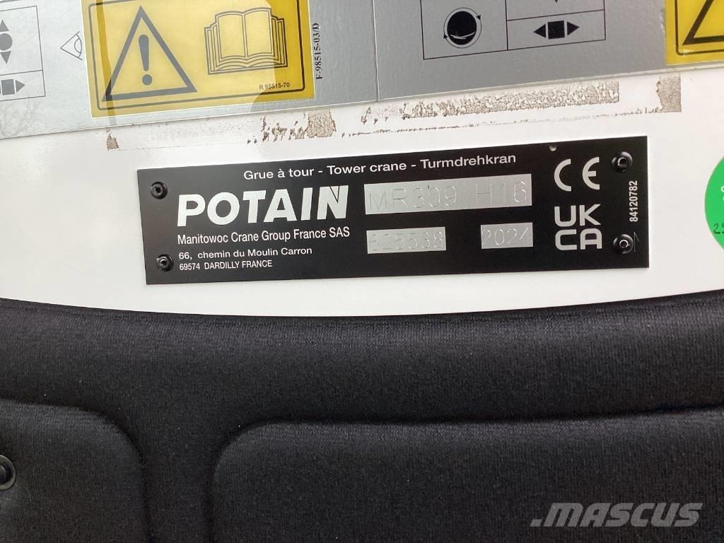 Potain MR309-H16 Turmdrehkrane