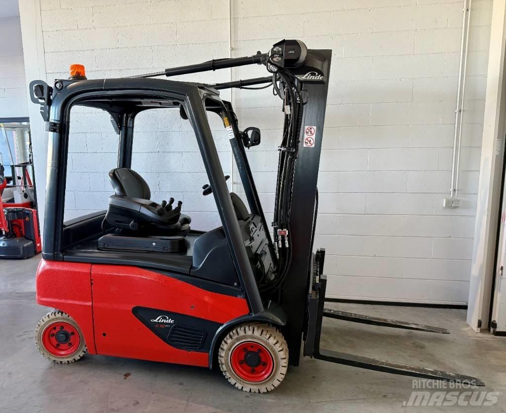 Linde E16P/386-02 Elektro Stapler