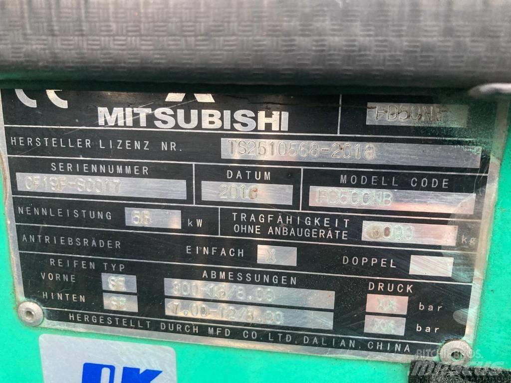 Mitsubishi FD50NT Diesel Stapler