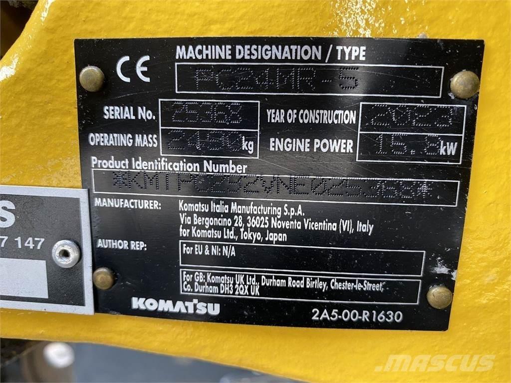 Komatsu PC24MR-5 Mobilbagger
