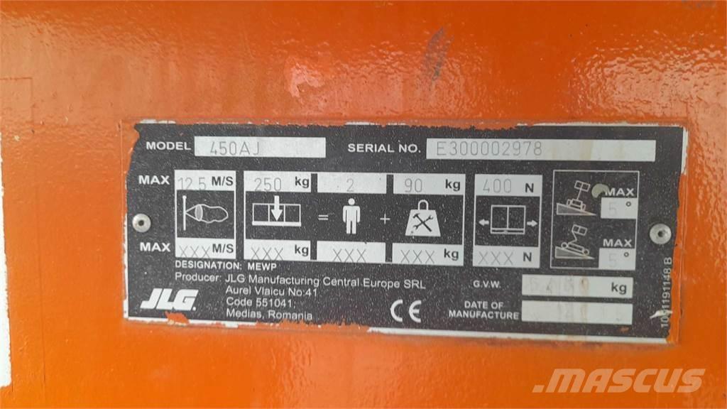 JLG 450AJ Gelenkteleskoparbeitsbühnen