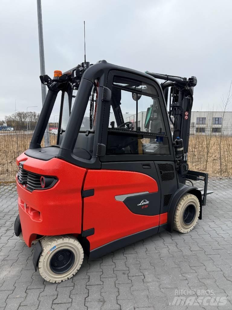 Linde E35HL/1252-01 Elektro Stapler
