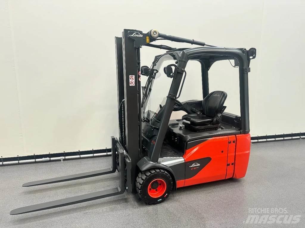 Linde 386 E 18-02 Elektro Stapler
