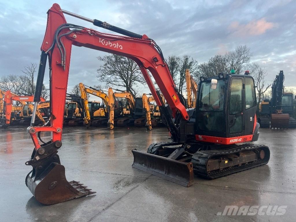 Kubota KX 080-4 Midibagger  7t - 12t