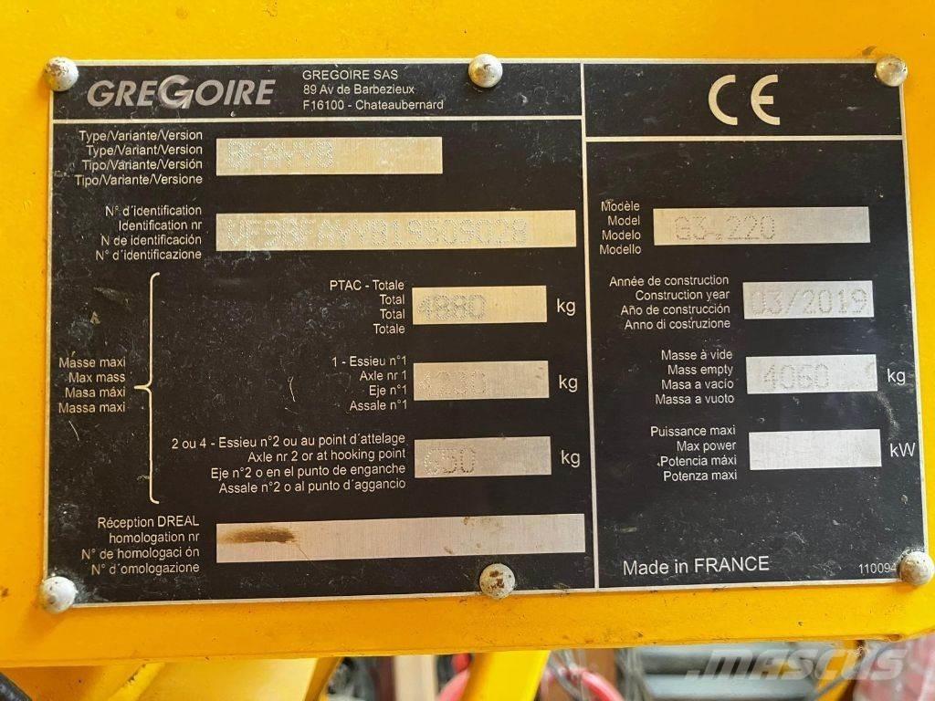 Gregoire G3.220 Traubenvollernter