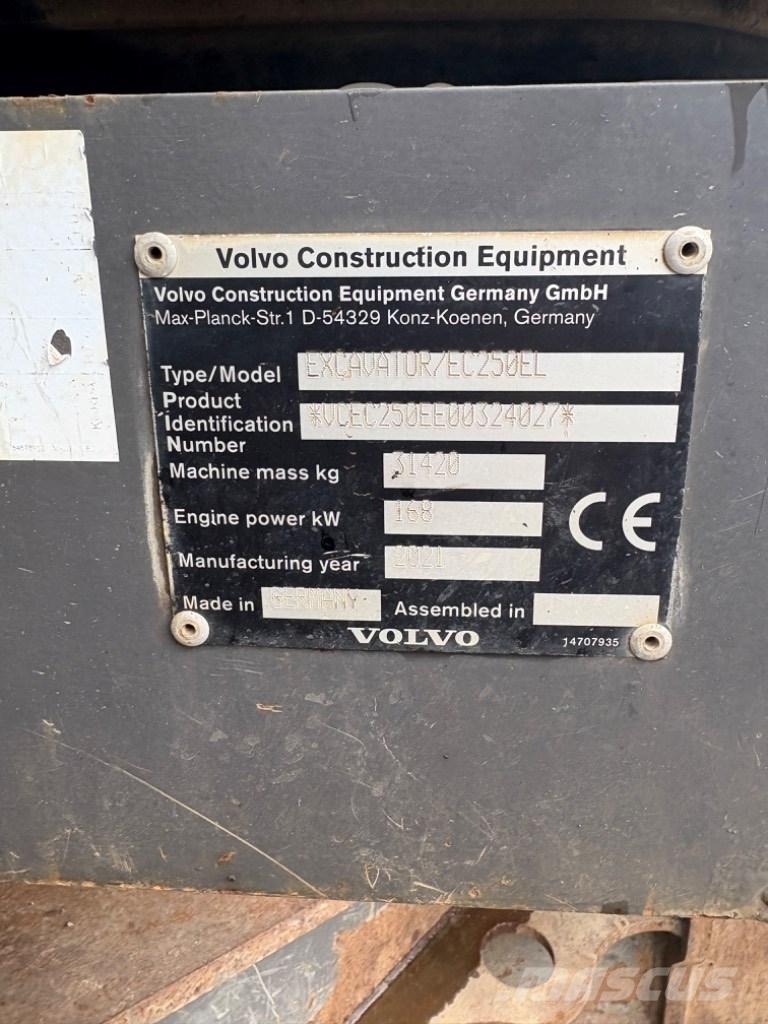 Volvo EC 250 EL Raupenbagger