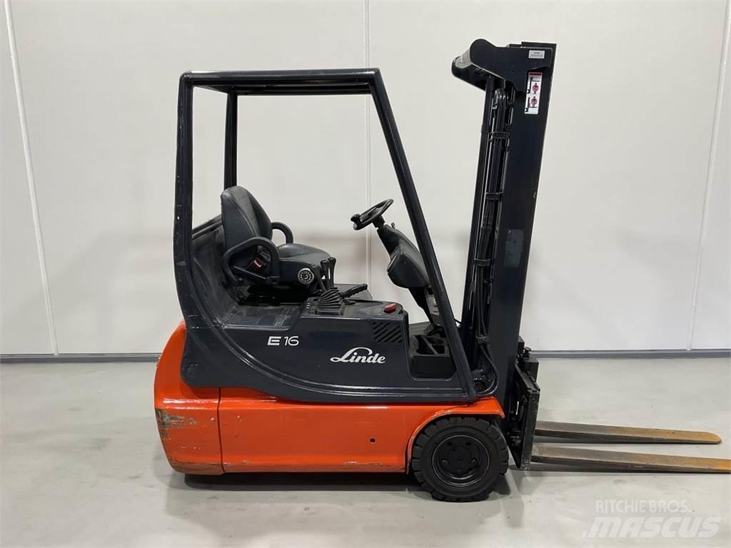 Linde E16C Elektro Stapler