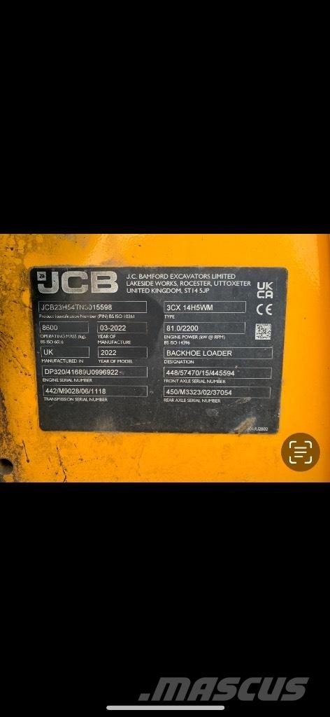 JCB 3 CX Baggerlader