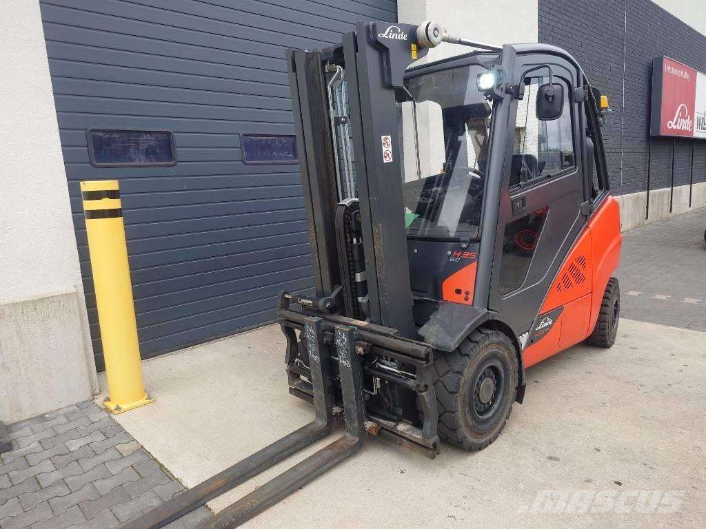 Linde H35T/393-02 Gas Stapler