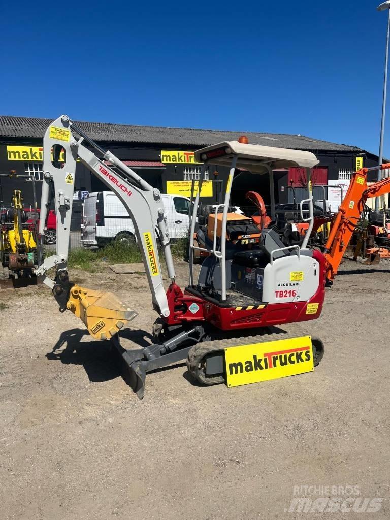 Takeuchi TB216 Minibagger < 7t