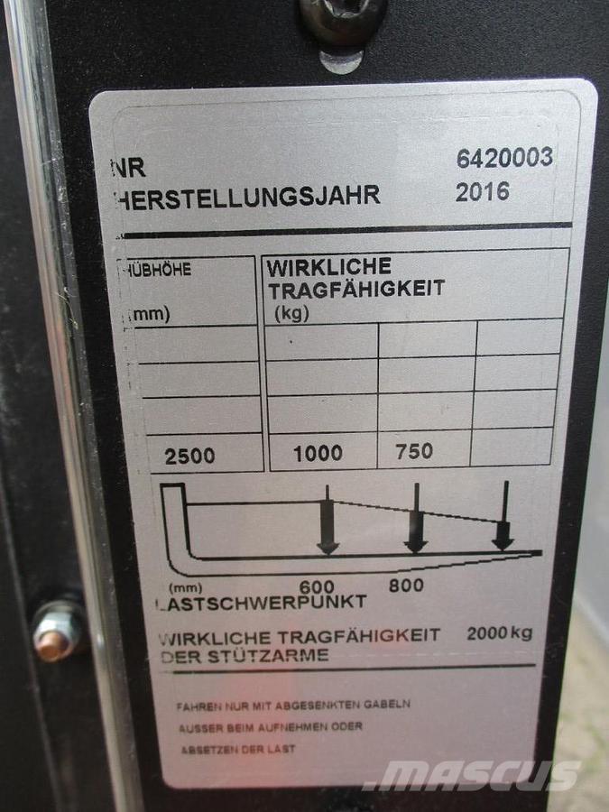 BT SPE200D Gabelstapler mit Fahrerstand