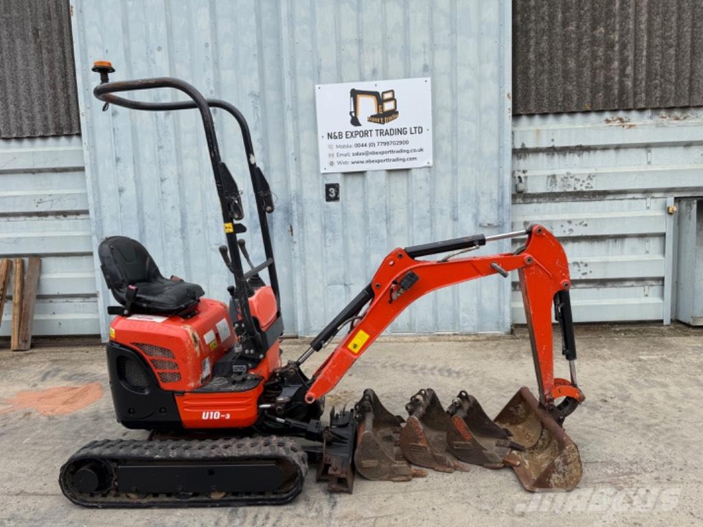 Kubota U 10 Minibagger < 7t