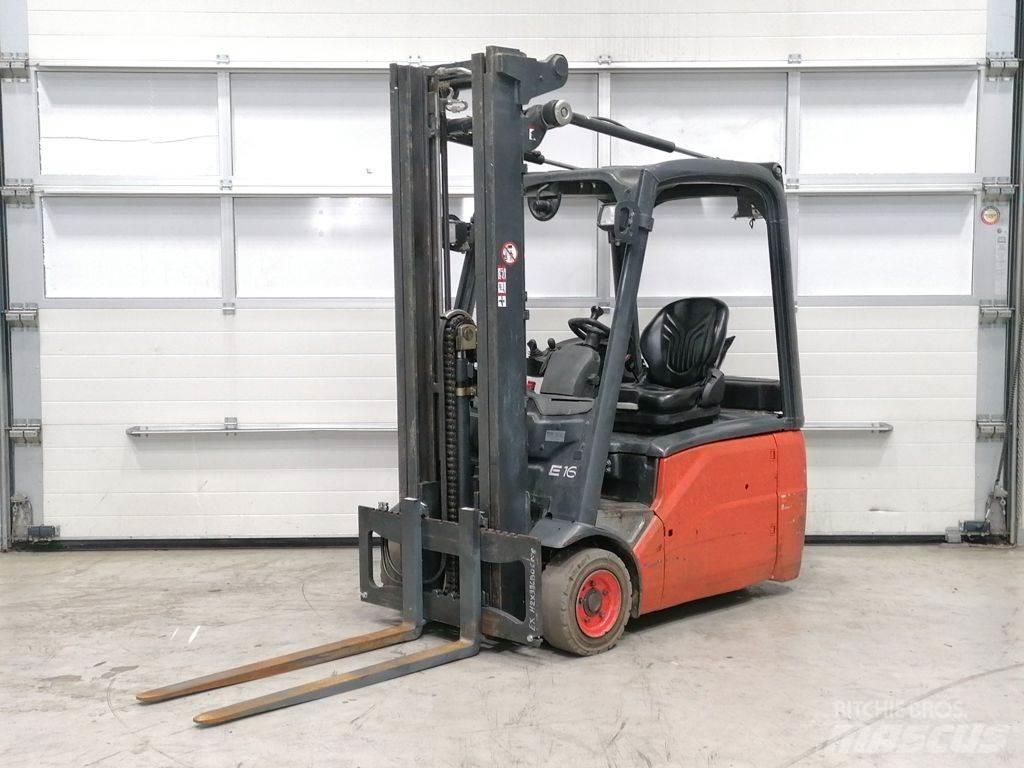 Linde E16-01 Elektro Stapler